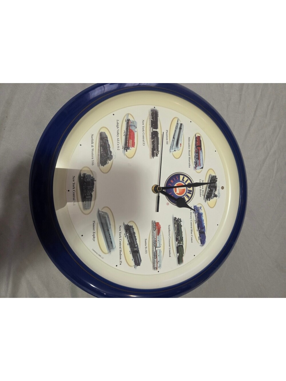 Lionel Train Sounds Wall Clock Locomotive Railroad Clock Parts Repair